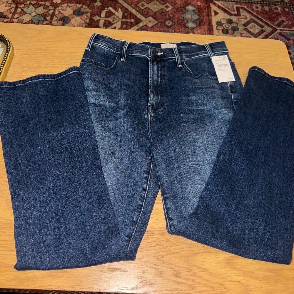 NWT MOTHER The Hustler Ankle Jeans, Heirloom